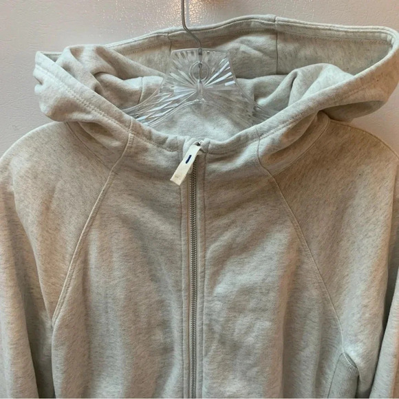 Kit and Ace Heather  Grey Zip Up Hoodie - Picture 9 of 10